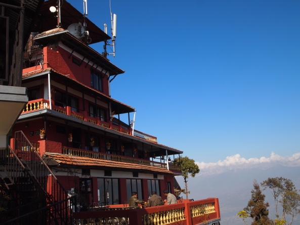 Hotel View Point and the Langtang Range