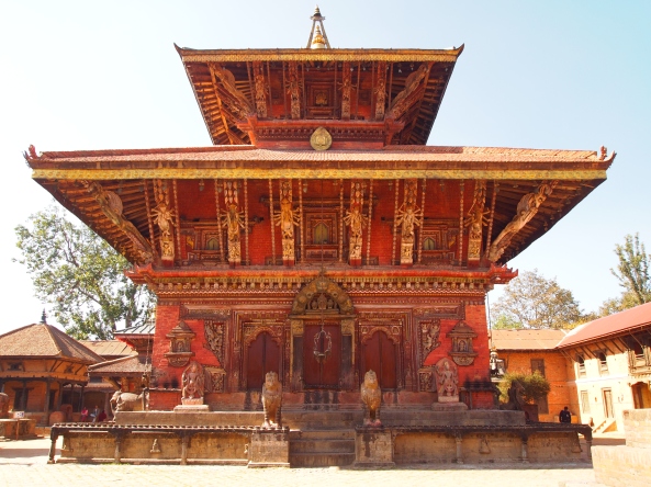 the temple of Changu Narayan